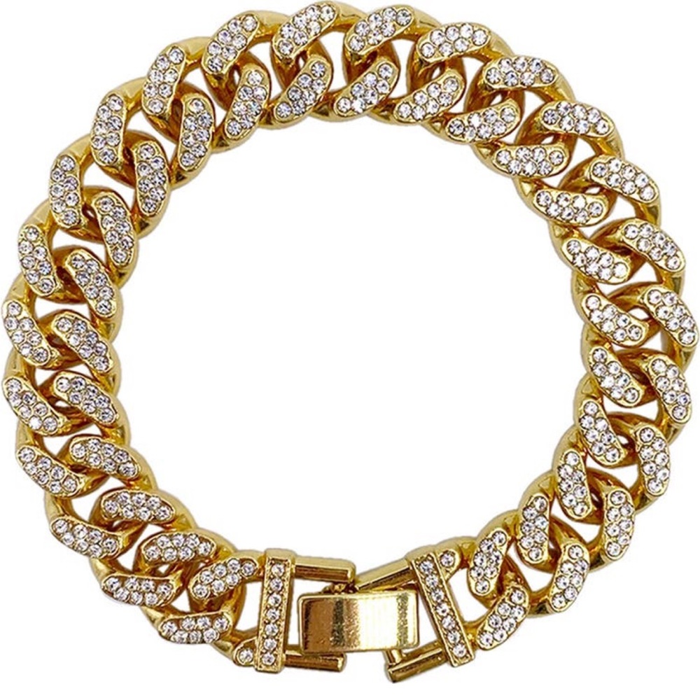 Adorina NWOT white rhodium Plated pave CZ curb bracelet